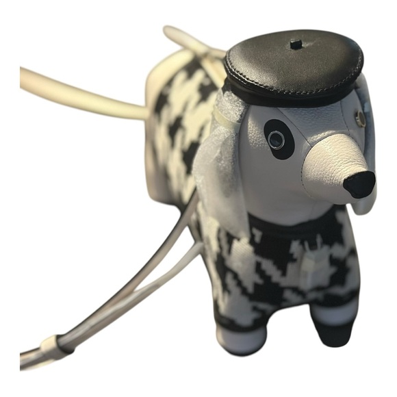 BNWT Kate Spade Claude Dachshund Houndstooth Crossbody Bag - Picture 8 of 12